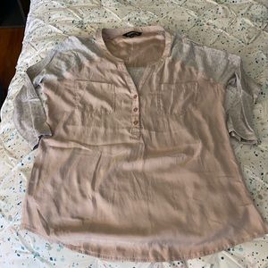 Express three quarter sleeve blouse